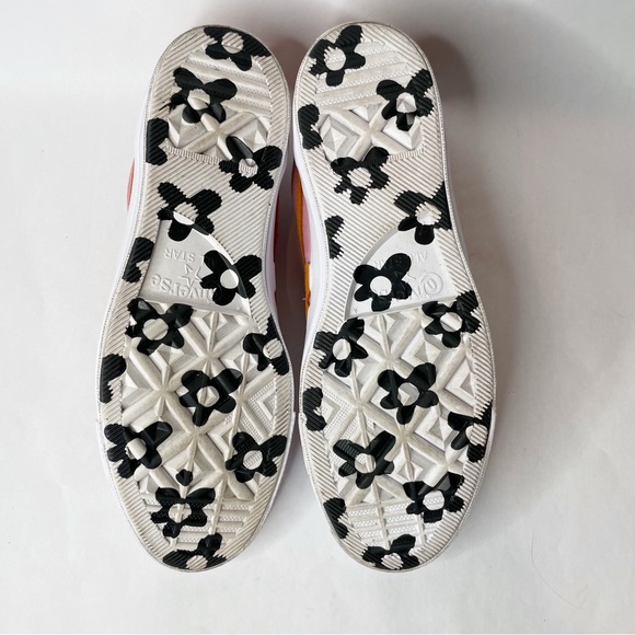 Converse One Star x Tyler The Creator Golf Le Fleur Pink Orange Skater Sneakers - Picture 11 of 12